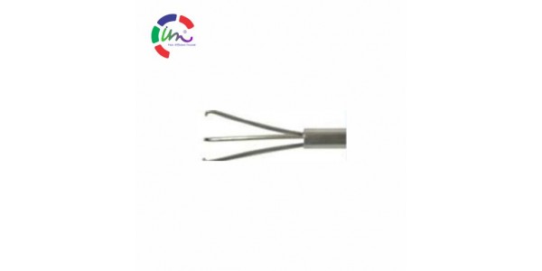 PCNL TRI-PRONGE FORCEPS, SPRING ACTION